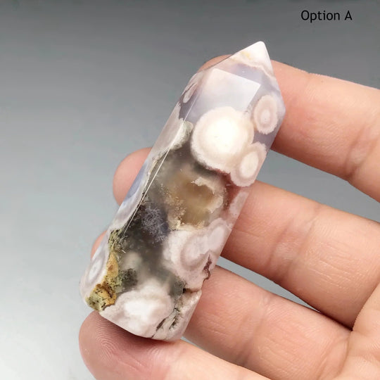 Flower Agate Point - Rocks and Gems Canada