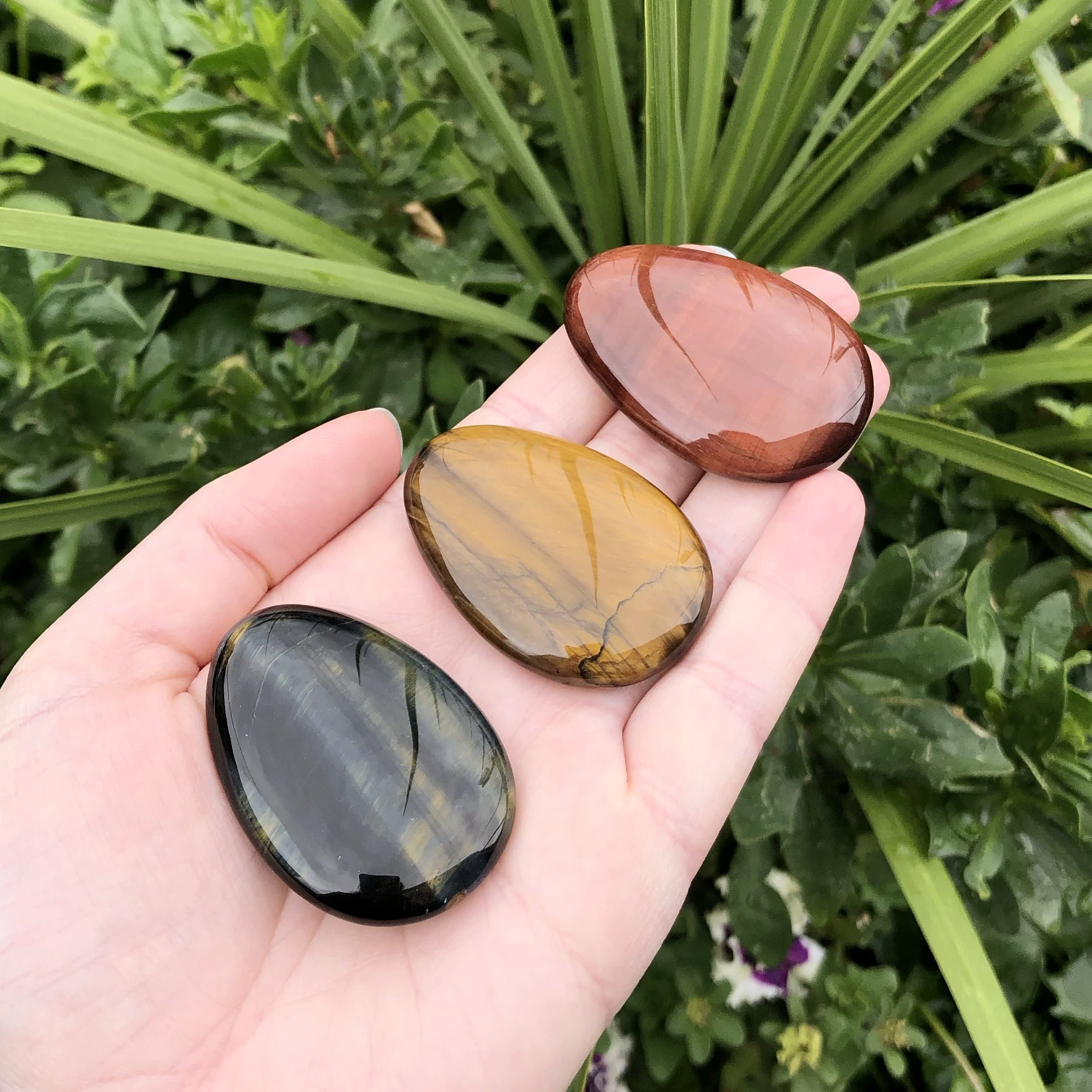 Worry Stone - Tiger Eye - Rocks and Gems Canada