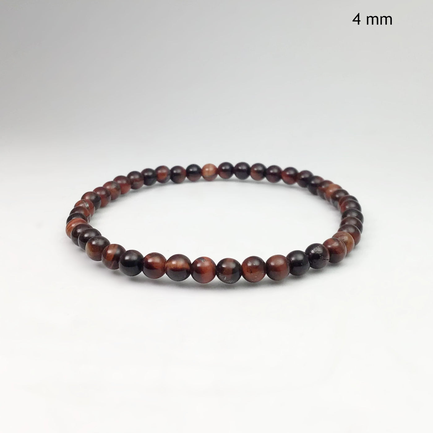 Red Tiger Eye Beaded Bracelet