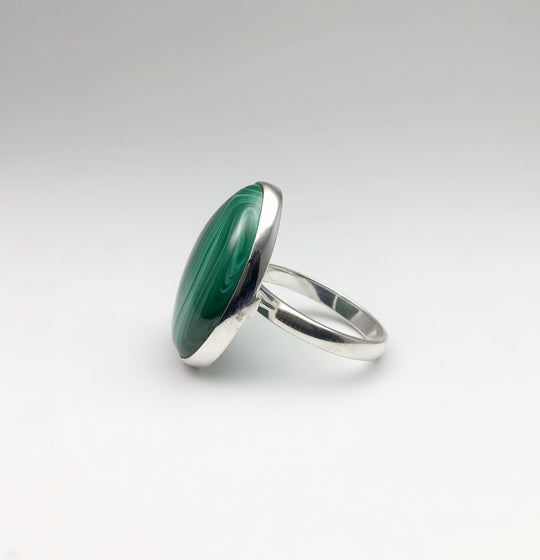 Malachite Ring - Rocks and Gems Canada