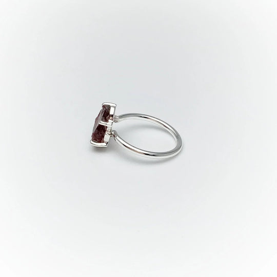 Raw Garnet Ring - Rocks and Gems Canada