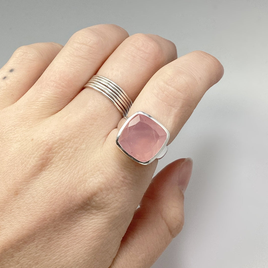 Rose Quartz Ring - Rocks and Gems Canada