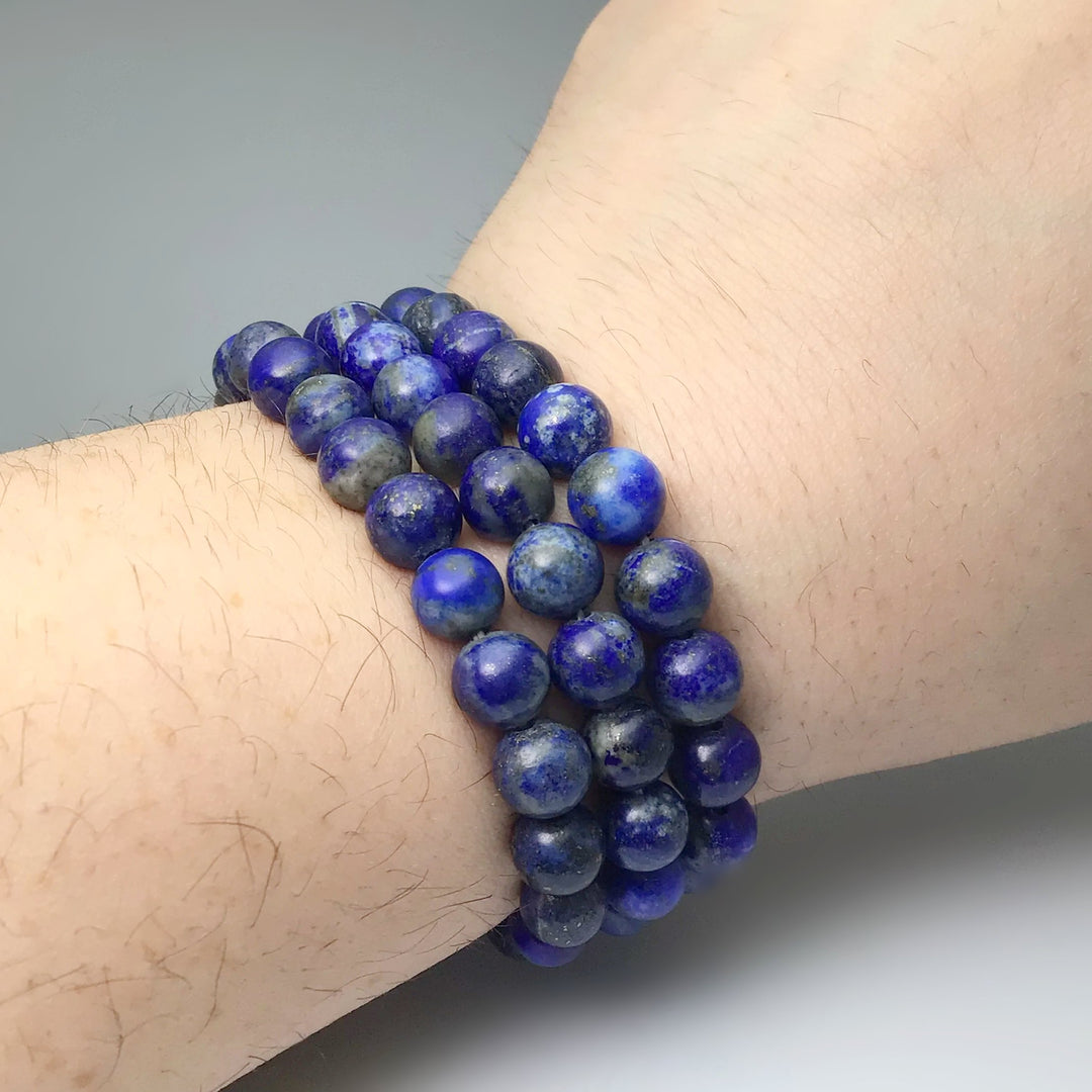 Lapis Lazuli Beaded Bracelet - Rocks and Gems Canada