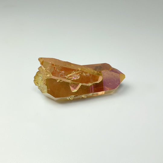 Sunset Aura Quartz Cluster - Rocks and Gems Canada