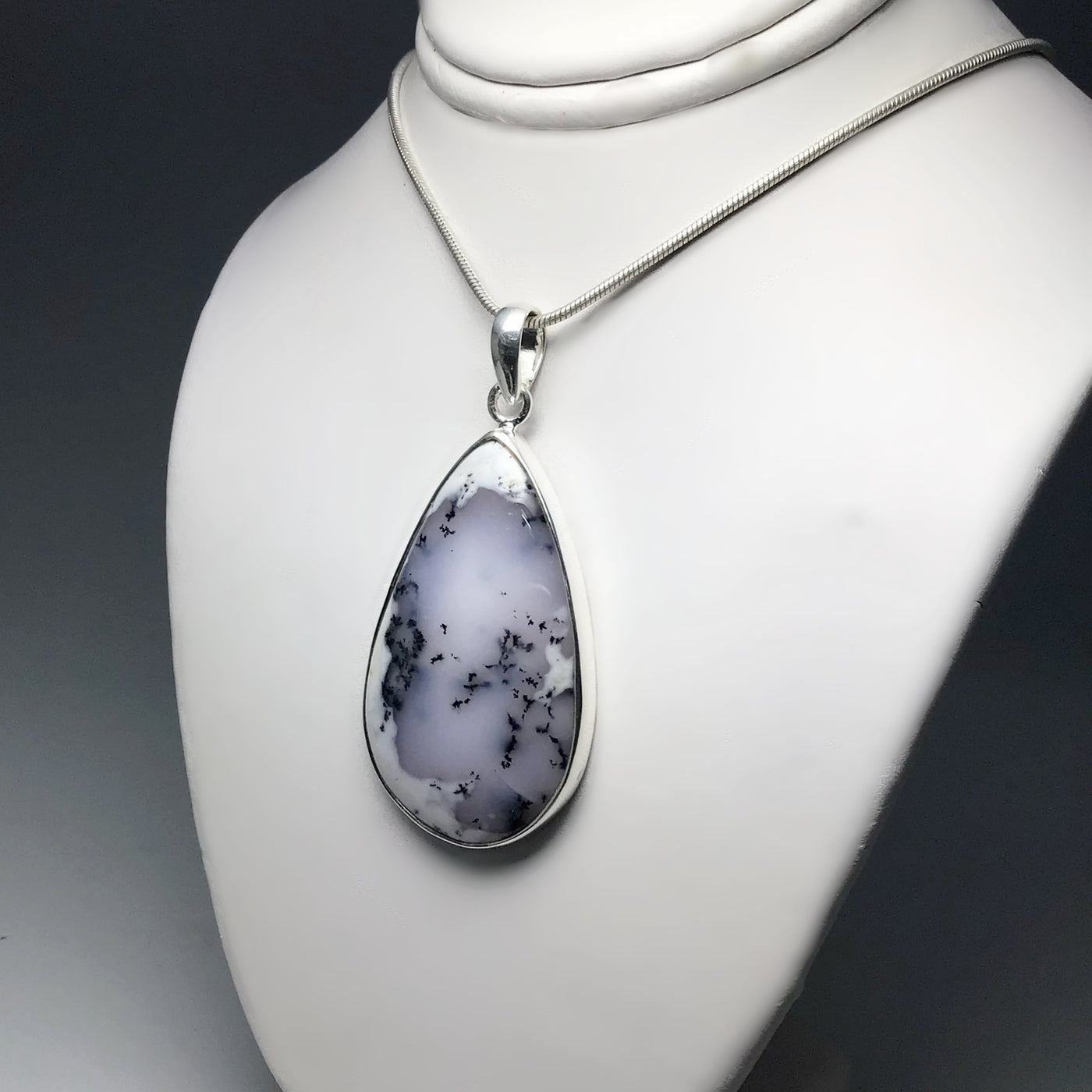 Dendritic Opal Pendant