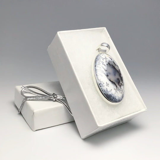 Dendritic Opal Pendant - Rocks and Gems Canada