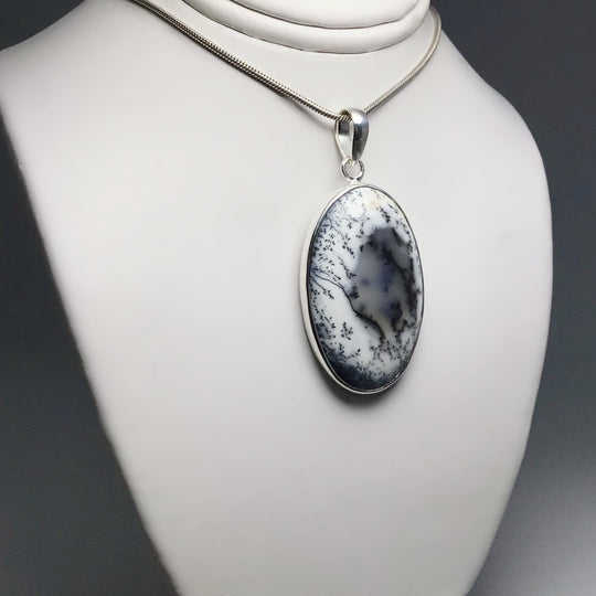 Dendritic Opal Pendant - Rocks and Gems Canada
