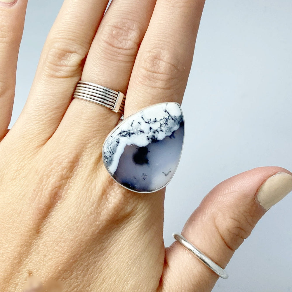 Dendritic Opal Ring - Rocks and Gems Canada