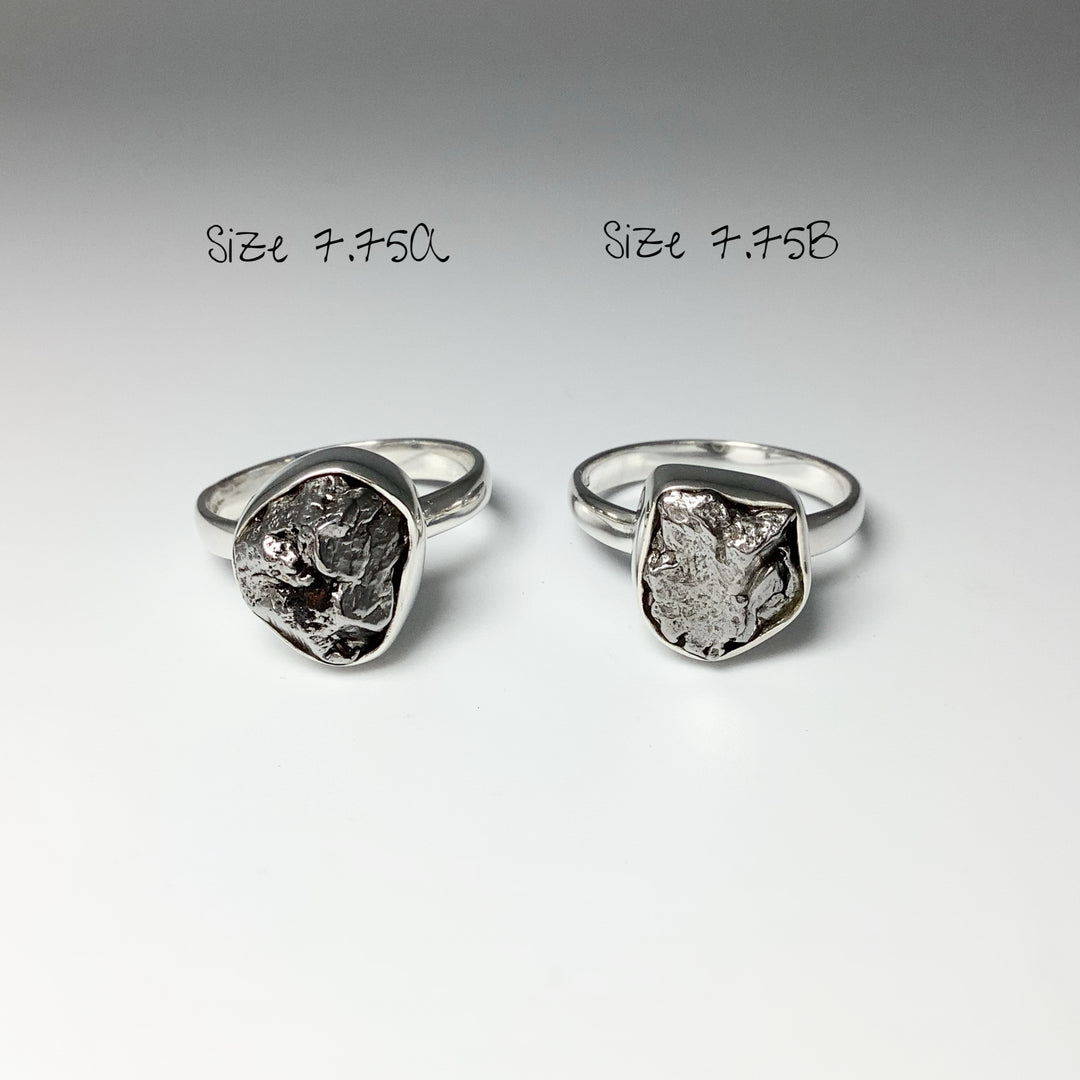 Campo Del Cielo Meteorite Ring - Rocks and Gems Canada