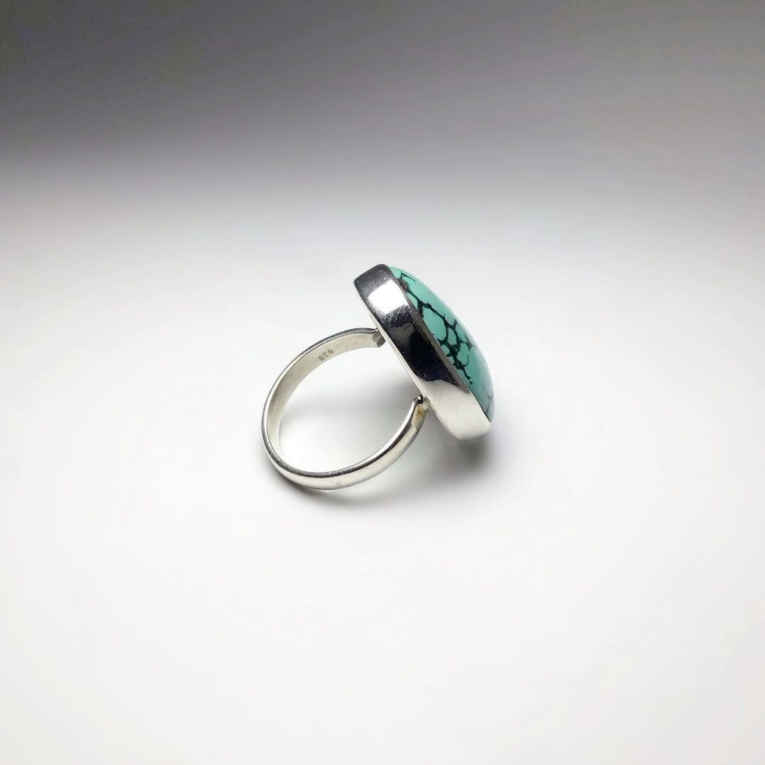 Tibetan Turquoise Ring - Rocks and Gems Canada