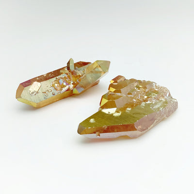 Sunset Aura Quartz at $65 Each
