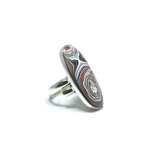 Fordite Ring