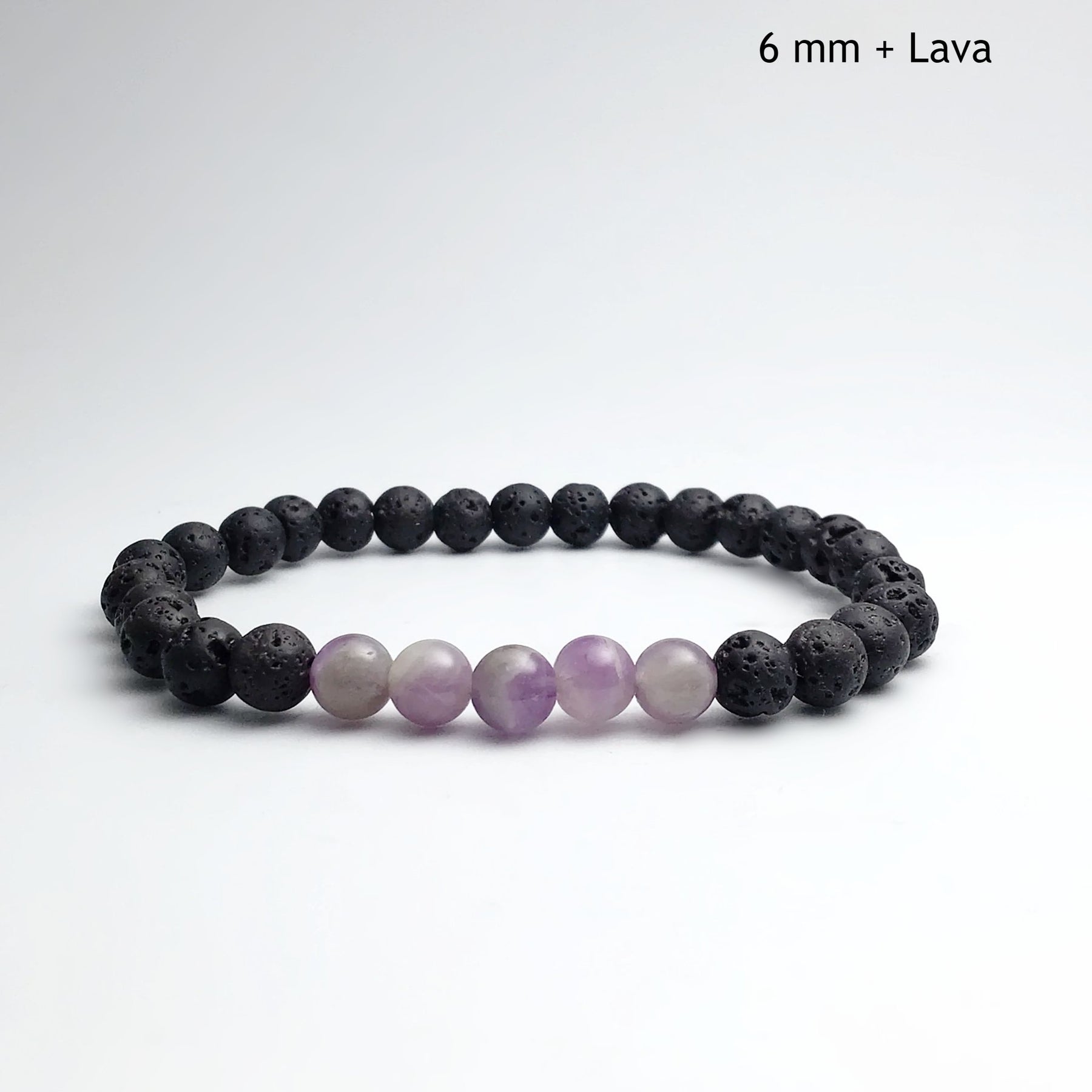 Chevron Amethyst Beaded Bracelet Rocks and Gems Canada