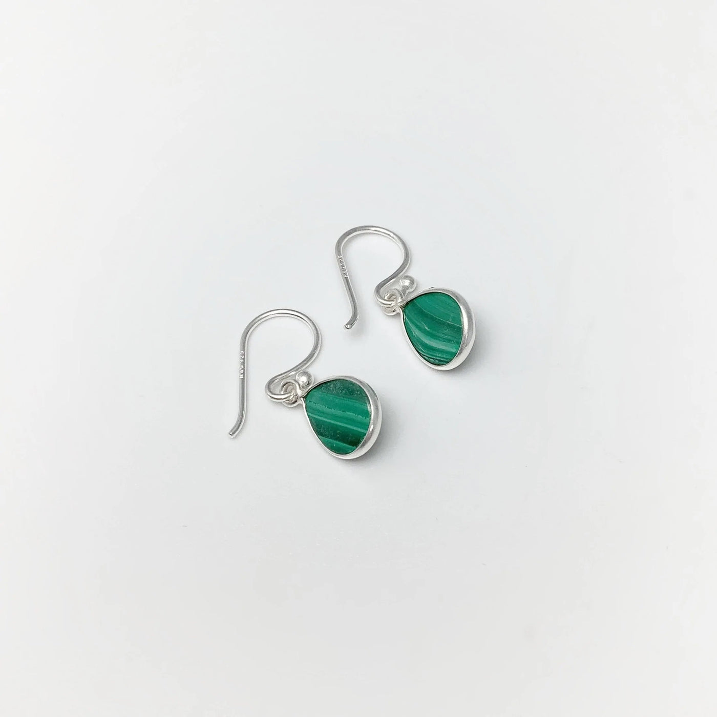 Malachite Dangle Earrings