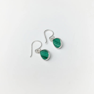 Malachite Dangle Earrings