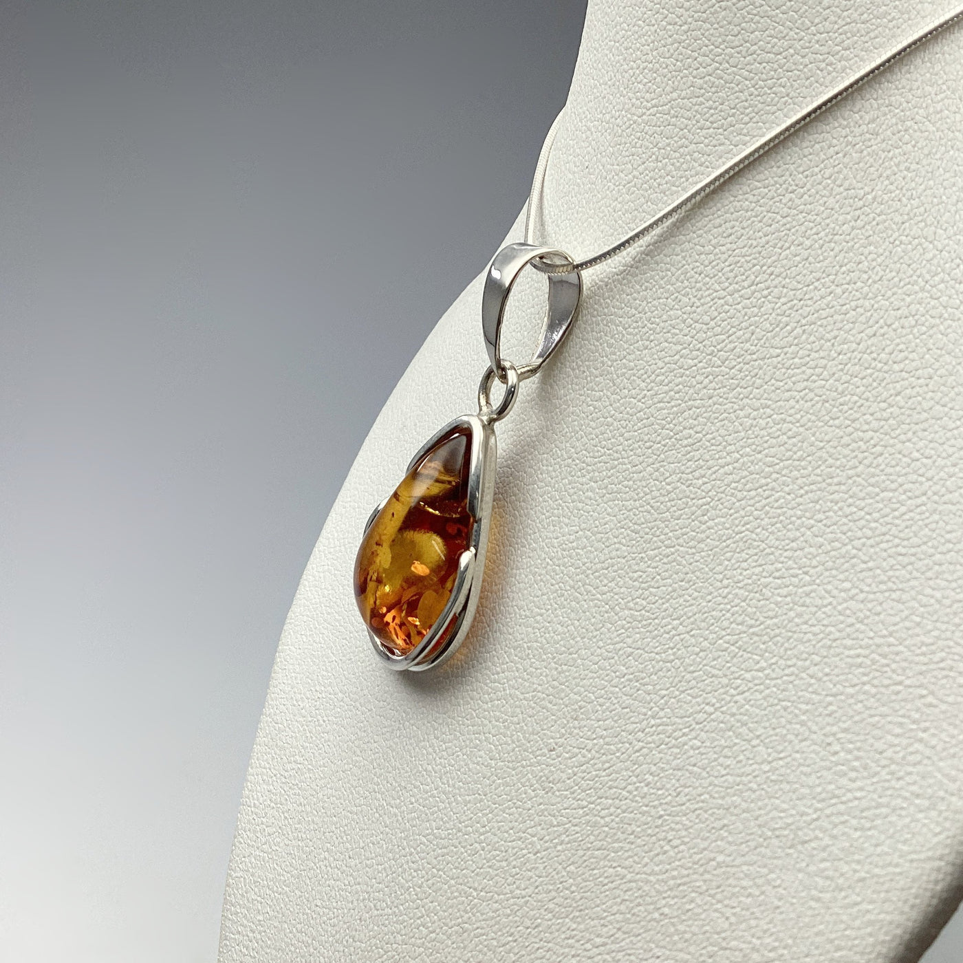 Cognac Amber Pendant