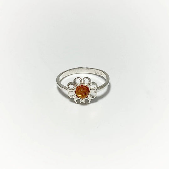 Cognac Amber Ring - Small Sizes - Rocks and Gems Canada