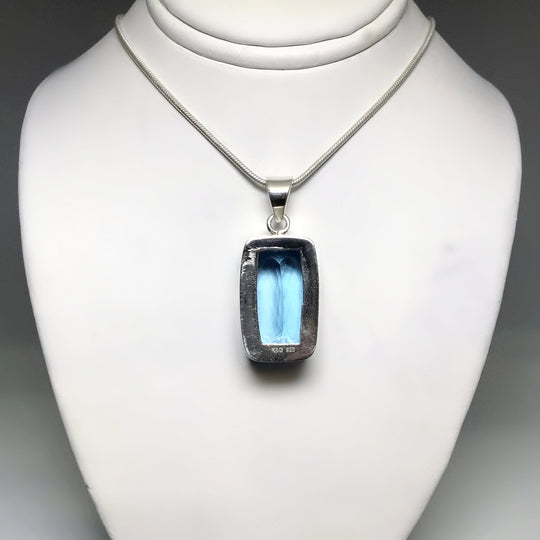 London Blue Topaz Pendant - Rocks and Gems Canada