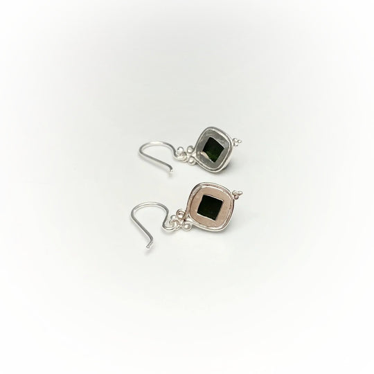 Green Aventurine Dangle Earrings - Rocks and Gems Canada