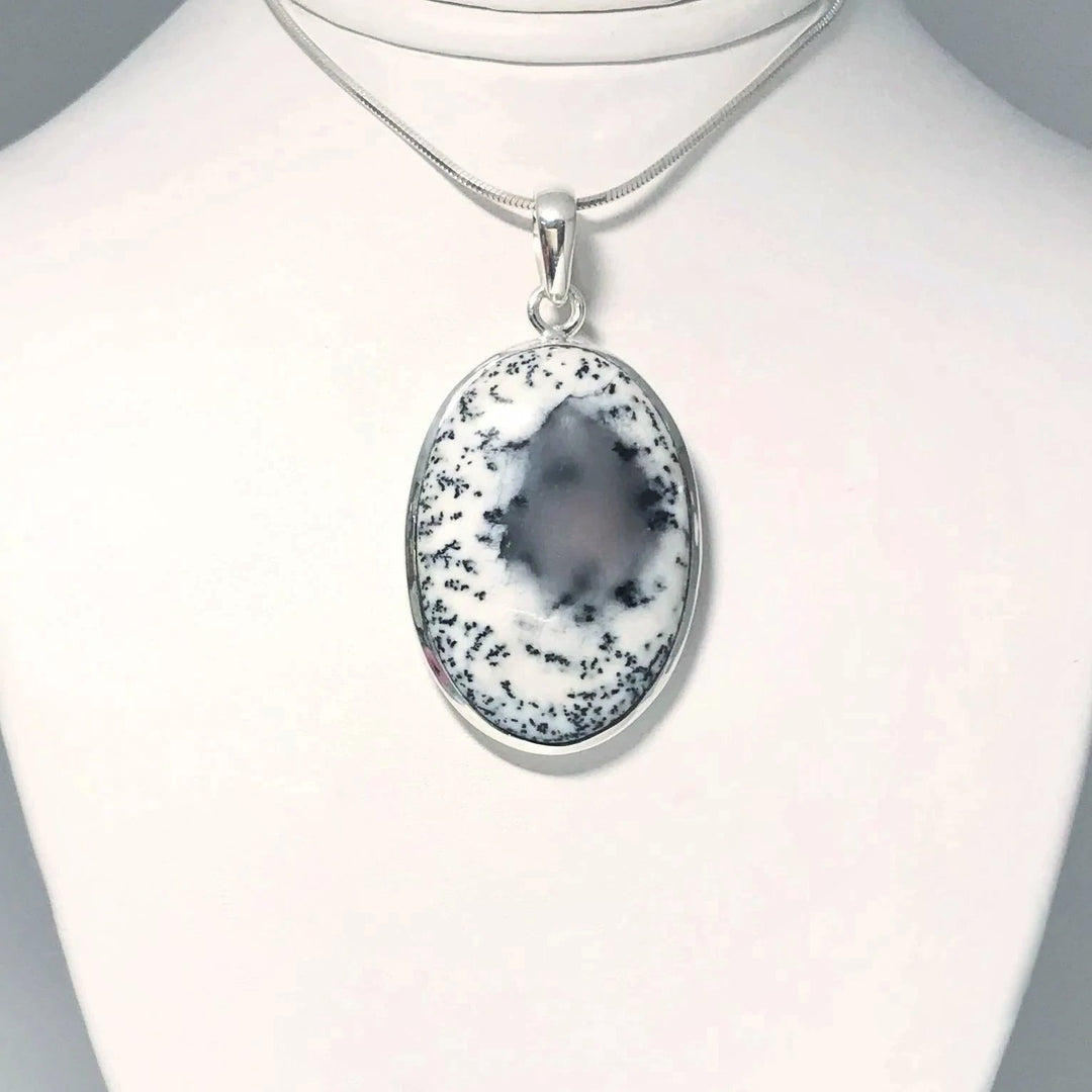 Dendritic Opal Pendant - Rocks and Gems Canada