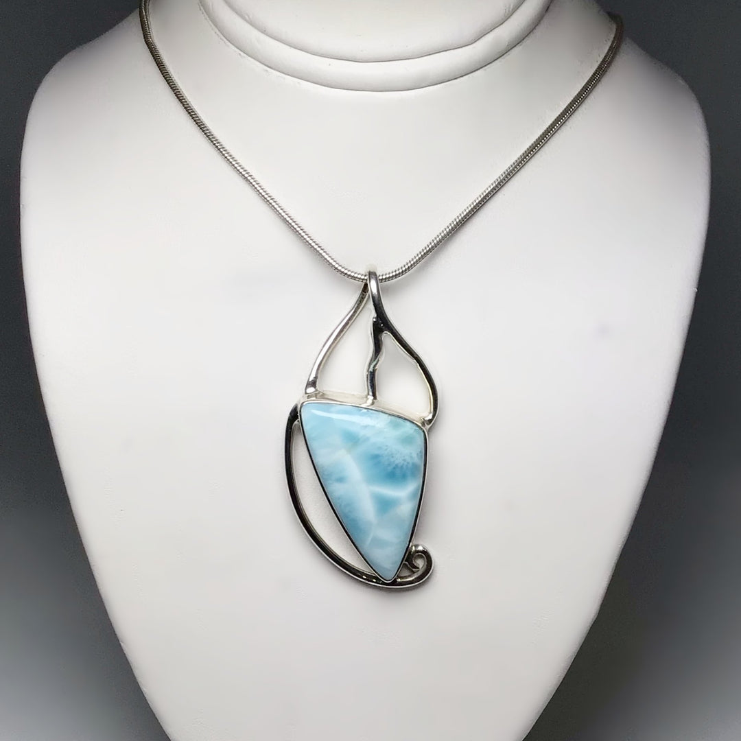 Larimar Pendant - Rocks and Gems Canada