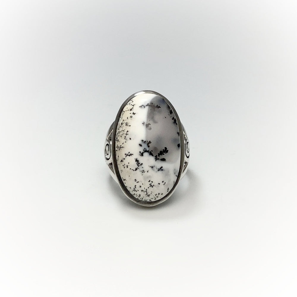 Dendritic Opal Ring - Rocks and Gems Canada