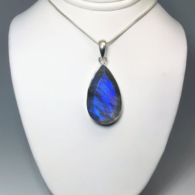 Faceted Labradorite Pendant