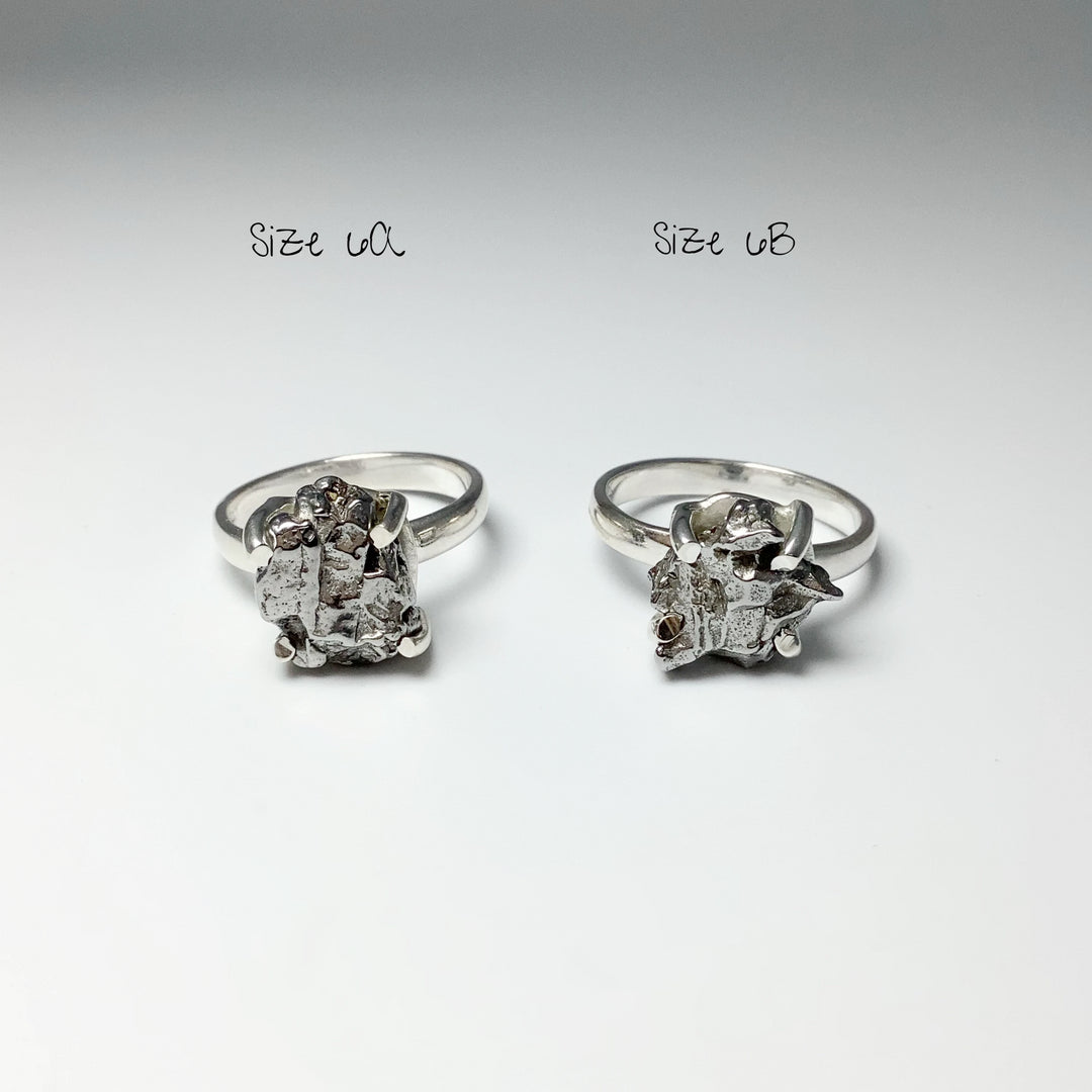 Campo Del Cielo Meteorite Ring - Rocks and Gems Canada