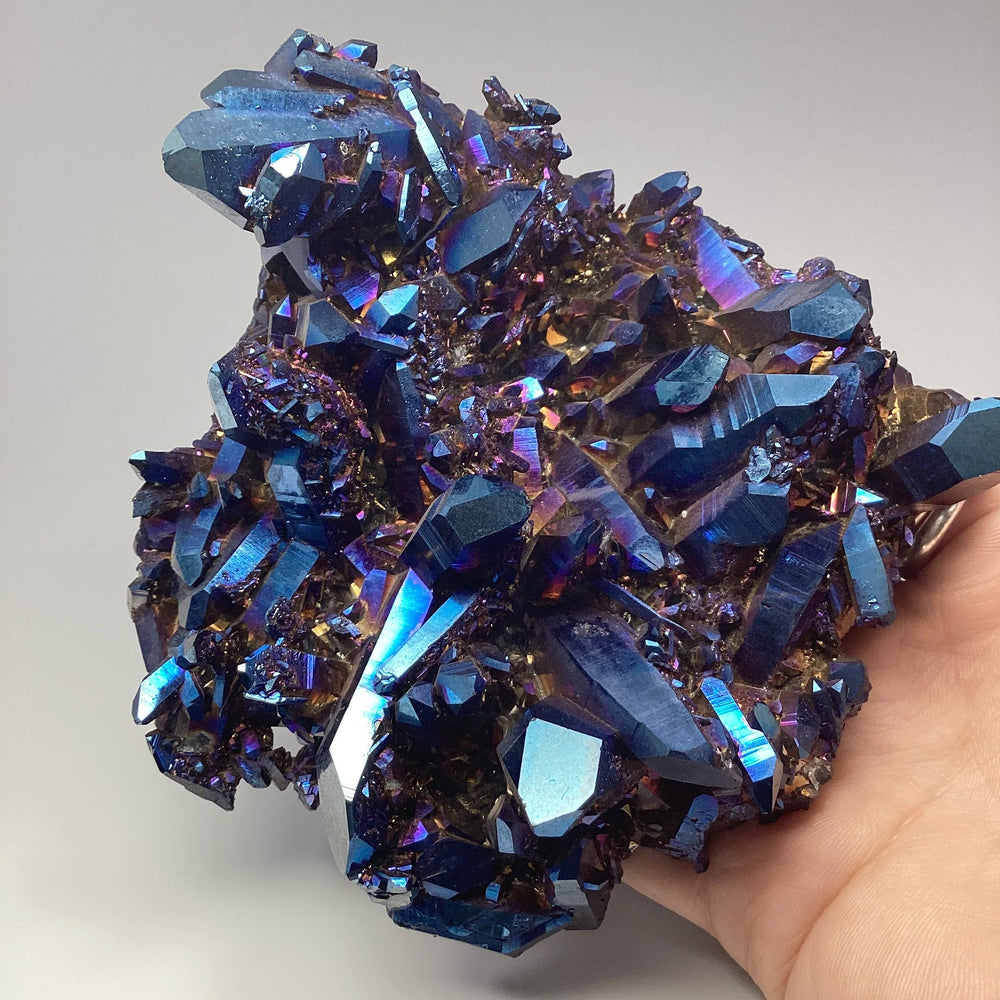 Titanium Quartz Cluster - Rocks and Gems Canada