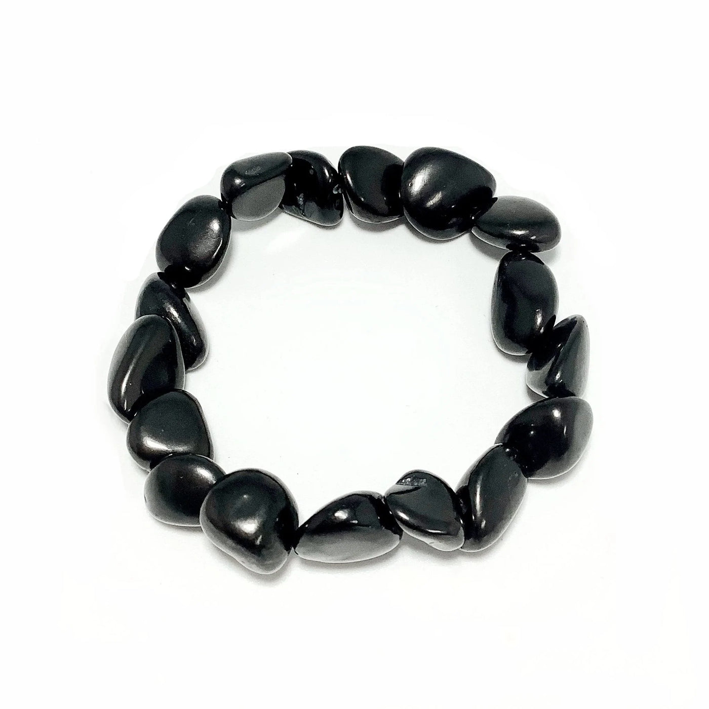 Shungite Nugget Beaded Bracelet