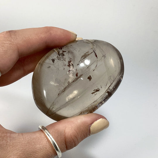 Smoky Quartz with Hematoid Inclusions Tumble - Rocks and Gems Canada
