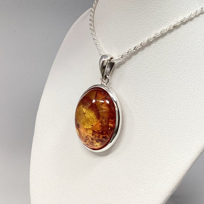 Cognac Amber Pendant