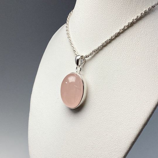 Rose Quartz Pendant - Rocks and Gems Canada