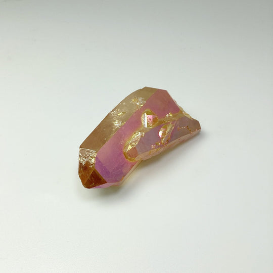 Sunset Aura Quartz Cluster - Rocks and Gems Canada