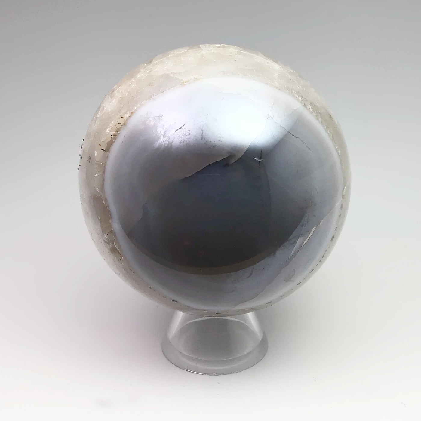 Rainbow Amethyst Geode Sphere