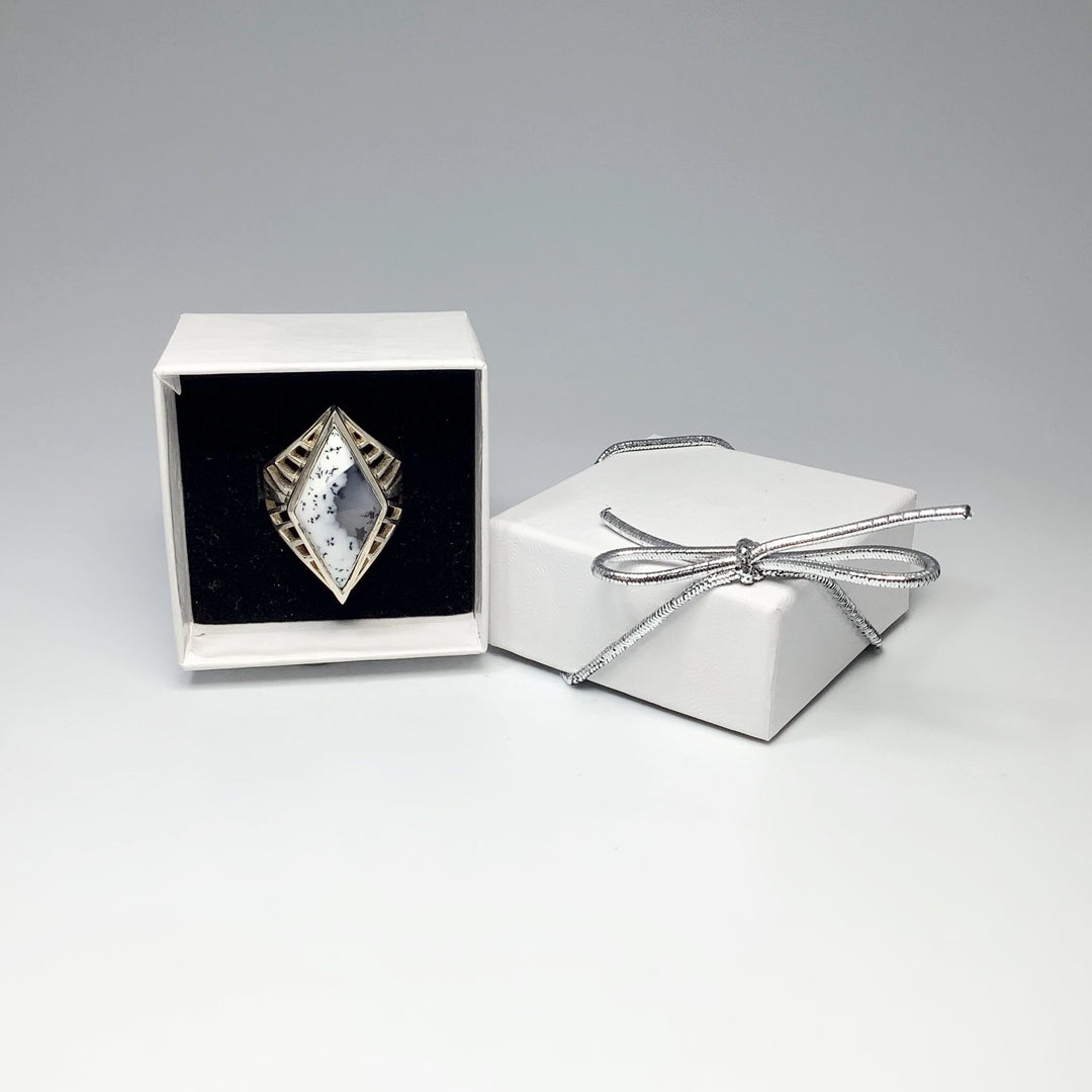 Dendritic Opal Ring - Rocks and Gems Canada
