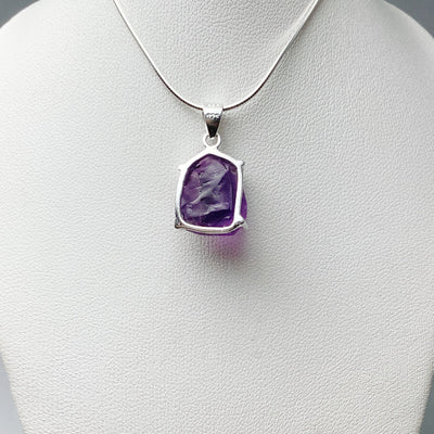 Raw Amethyst Pendant at $125 Each