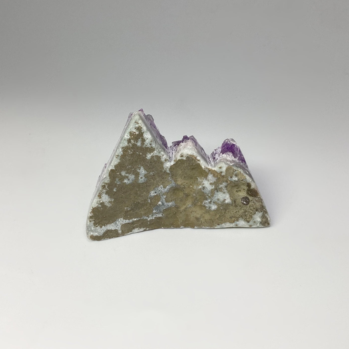 Amethyst Druze Cluster Mountain Carving