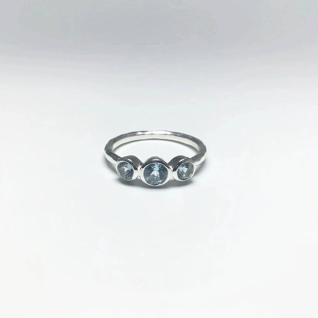 Blue Topaz Ring - Rocks and Gems Canada