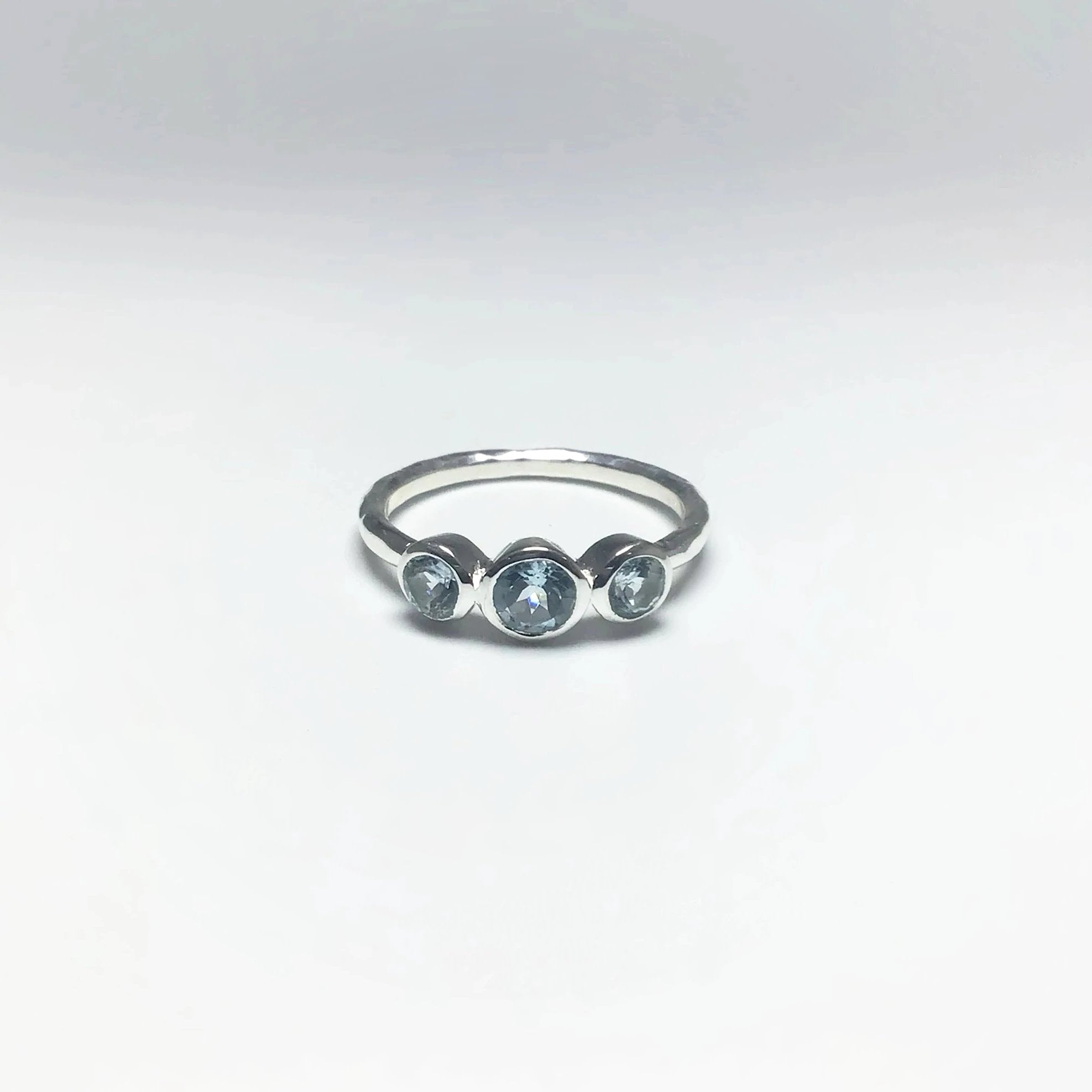 Blue Topaz Ring - Rocks and Gems Canada