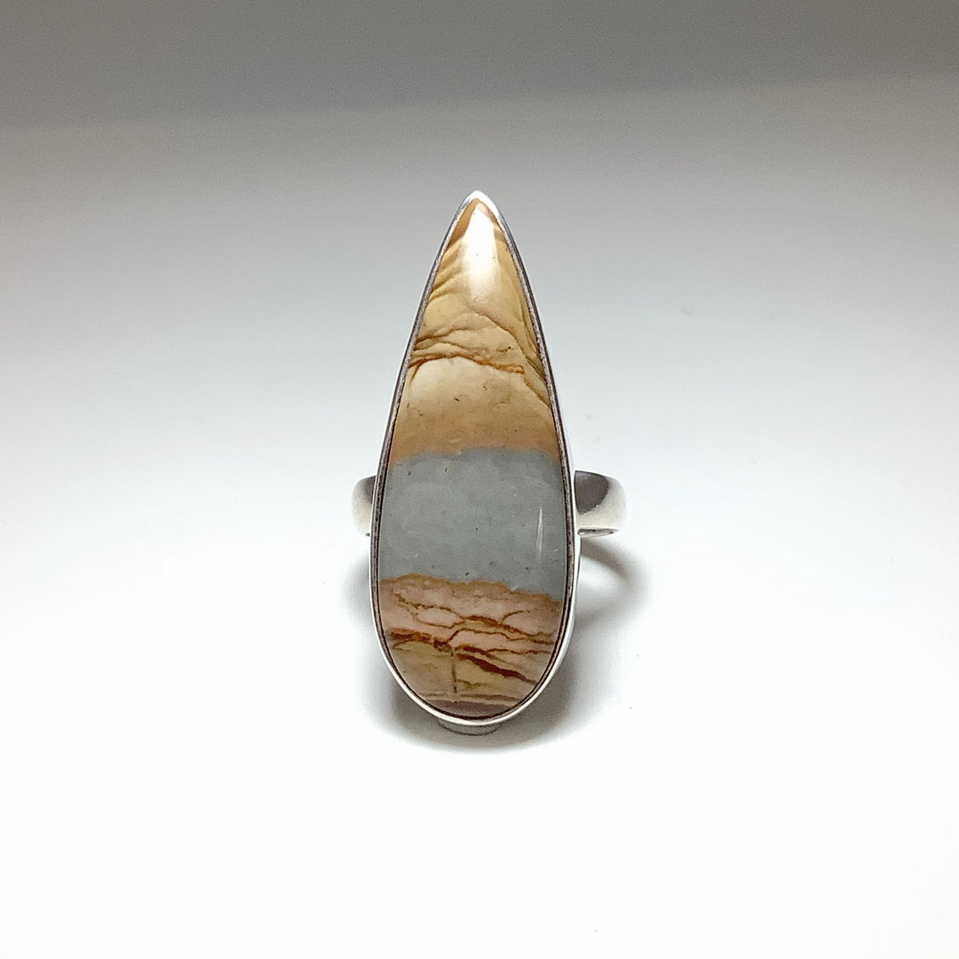 Owyhee Lake Scenic Jasper Ring - Rocks and Gems Canada