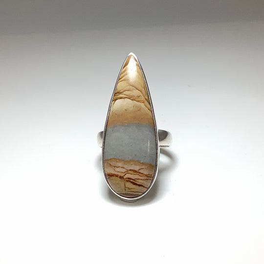 Owyhee Lake Scenic Jasper Ring - Rocks and Gems Canada
