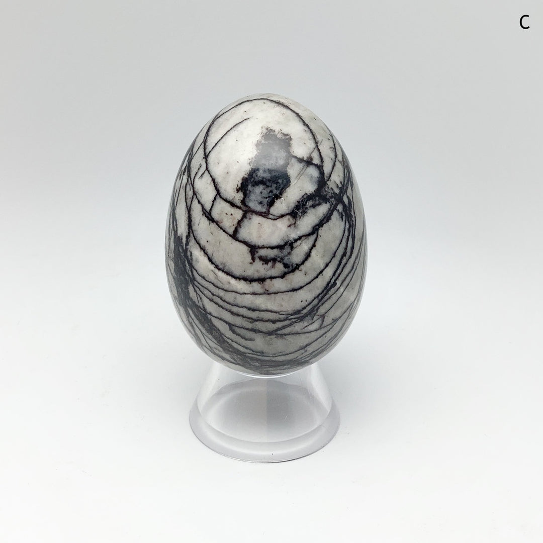 Web Jasper Egg - Rocks and Gems Canada