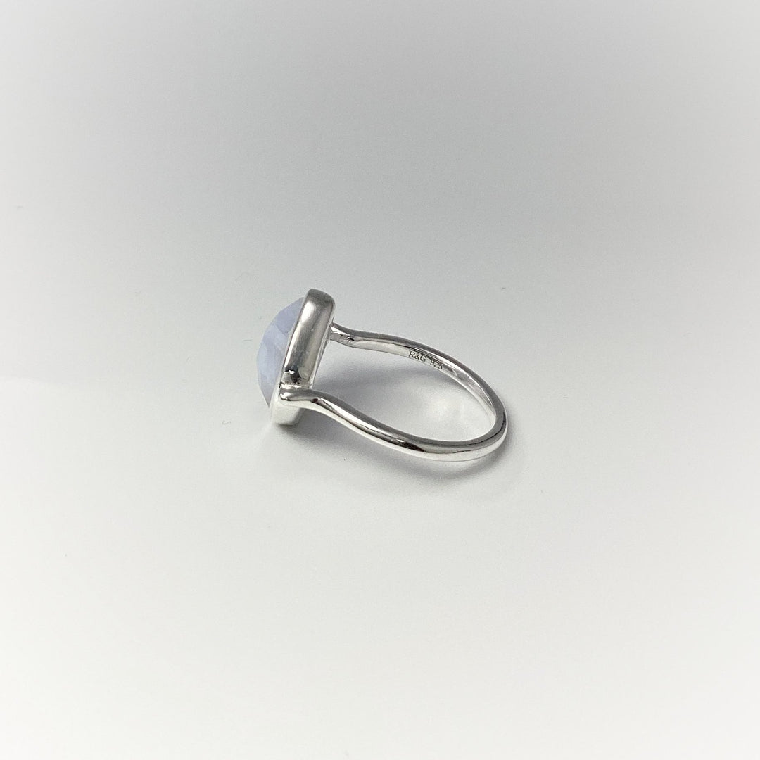 Blue Lace Agate Ring - Rocks and Gems Canada