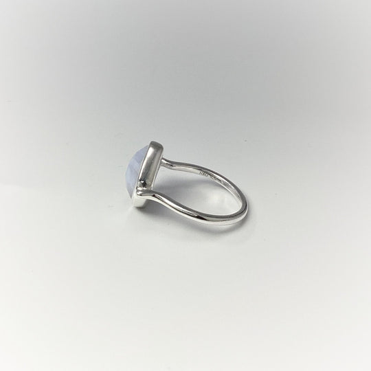 Blue Lace Agate Ring - Rocks and Gems Canada