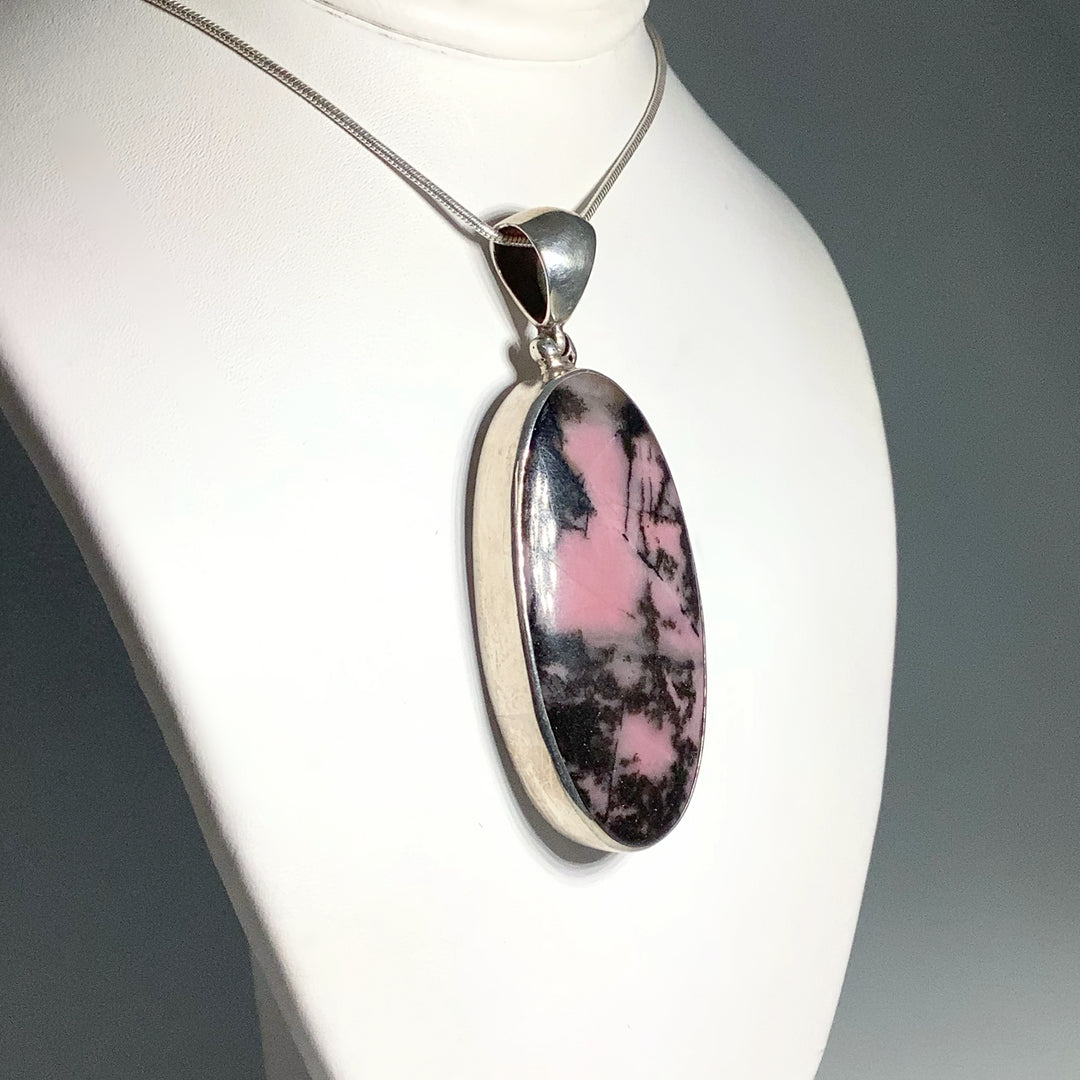 Rhodonite Pendant - Rocks and Gems Canada