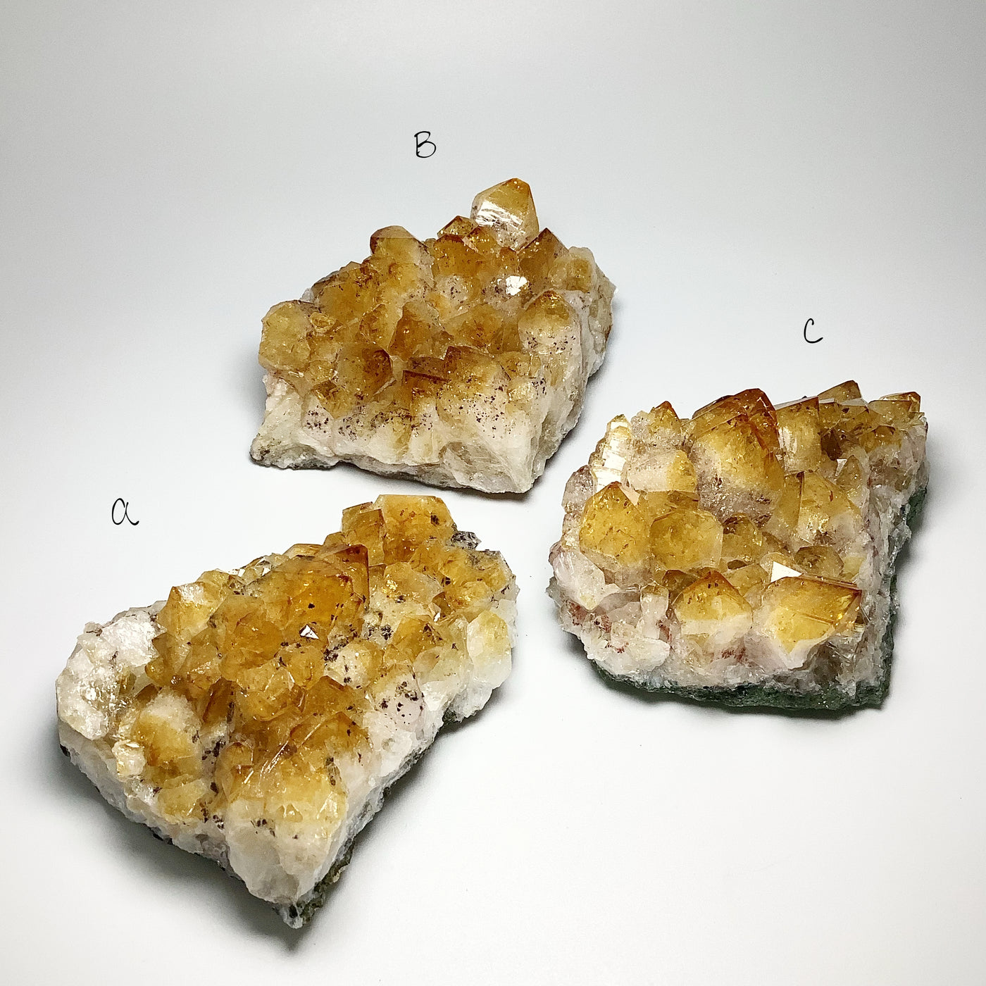 Citrine Druze Cluster at $39 each