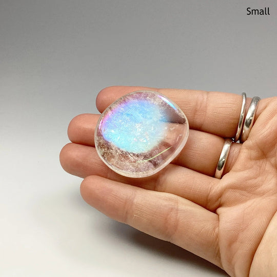 Opalescent Quartz Touch Stone - Rocks and Gems Canada