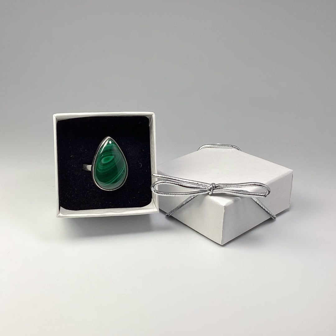 Malachite Ring - Rocks and Gems Canada