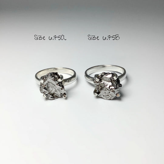 Campo Del Cielo Meteorite Ring - Rocks and Gems Canada